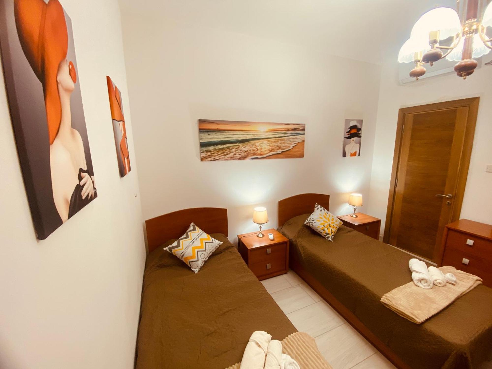 Bugibba Central Modern Apartment St Paul's Bay Zewnętrze zdjęcie